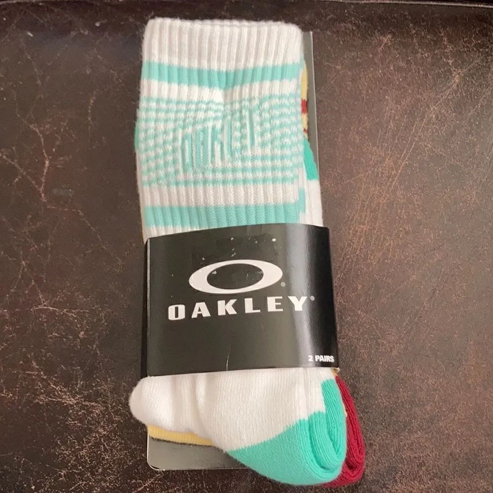 1 LEFT!Oakley crew socks two pack